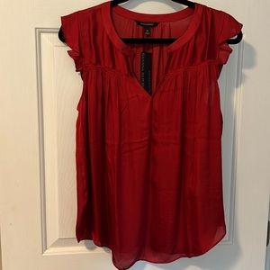 Brand new with tags. Banana Republic. Deep red/burnt orange